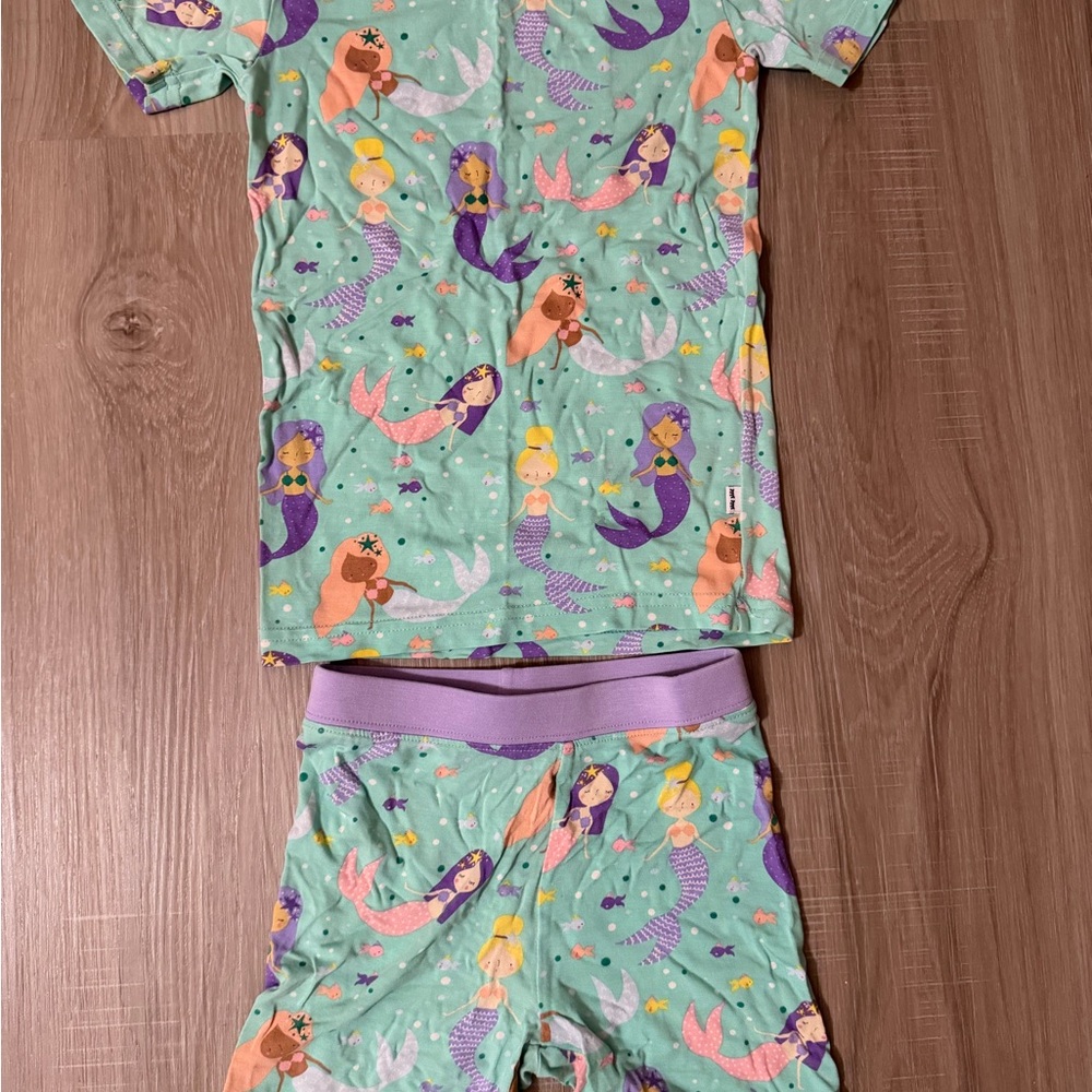 Little Sleepies Mermaid Magic Shorts Set
